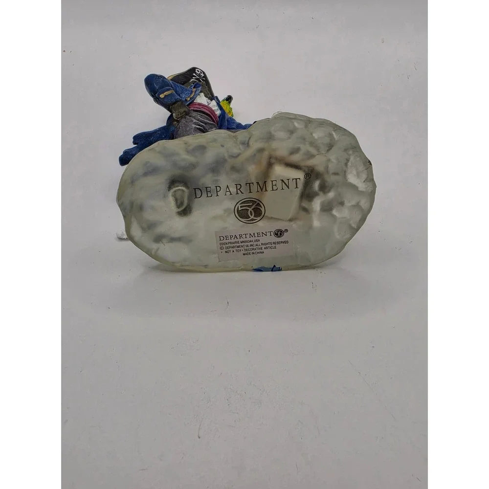 Dept 56 Snow Village Halloween‎ Captain Black Bart's Ghost Pirate 56.55149 Boxed
